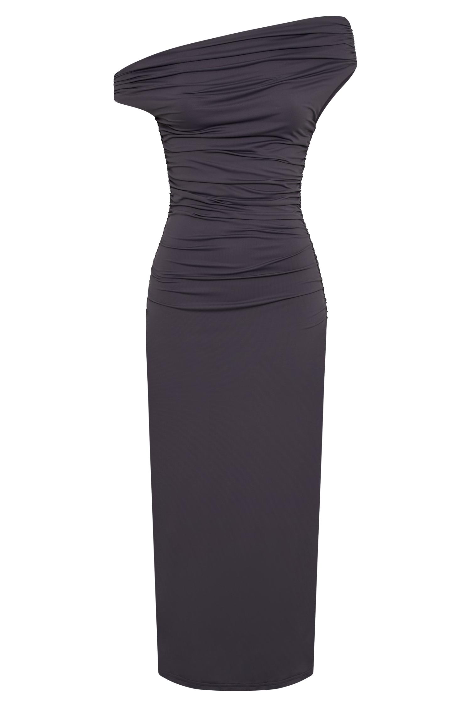 Alayna Recycled Nylon Midi Dress - Coco Product Image