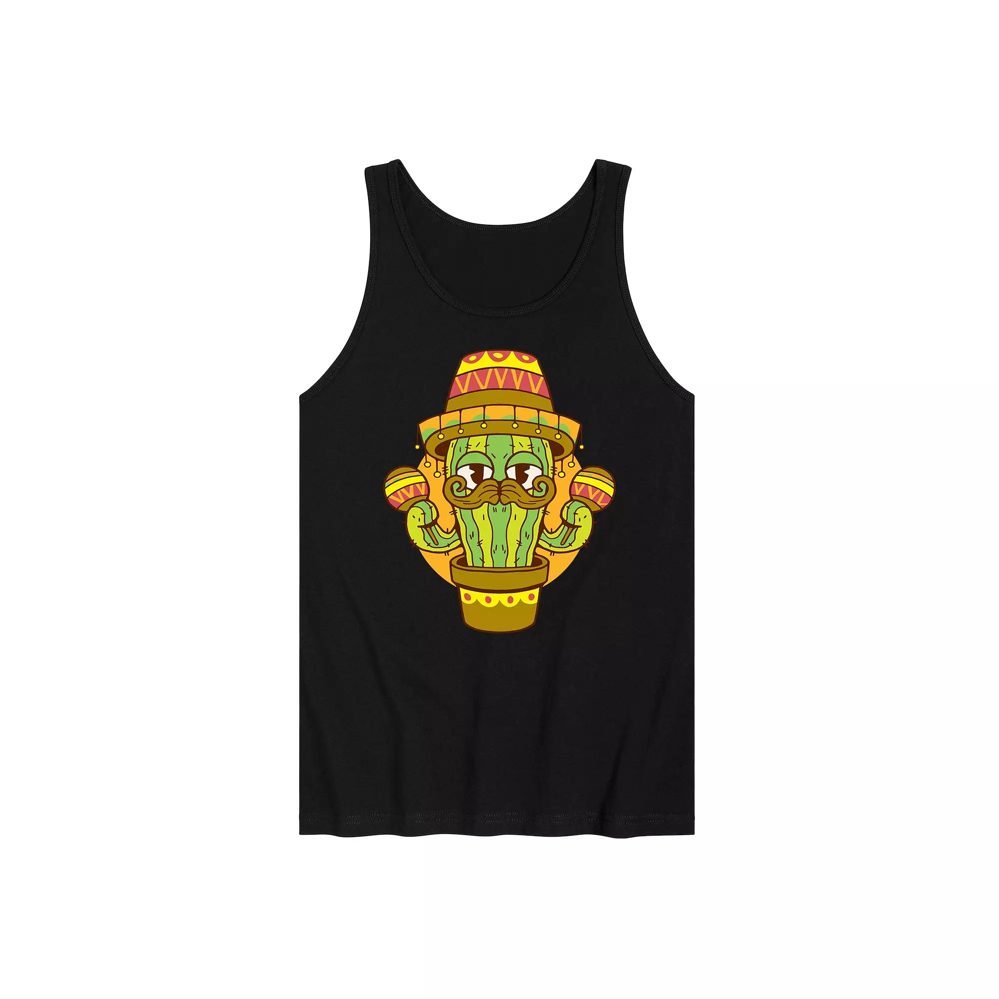 Men's Dr. Seuss The Grinch Grinchy Greetings Graphic Tank Top,  Product Image