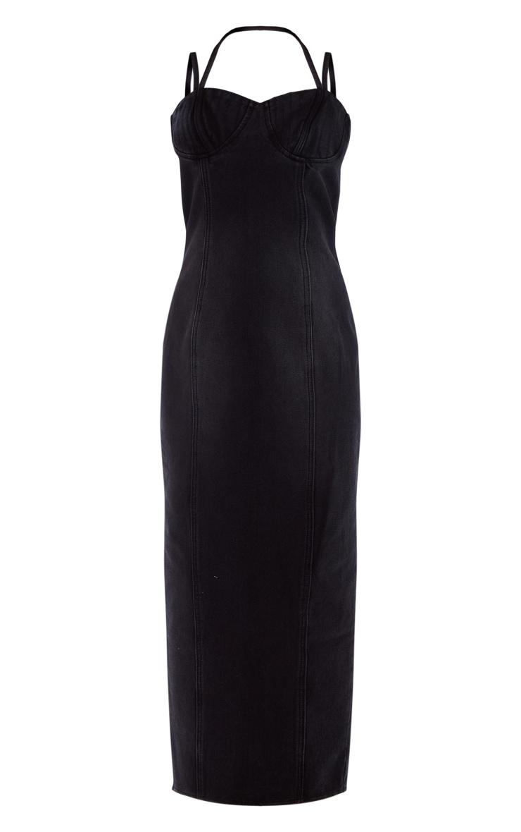 Womens Lorenza Tie-Front Sleeveless Midi-Dress Product Image