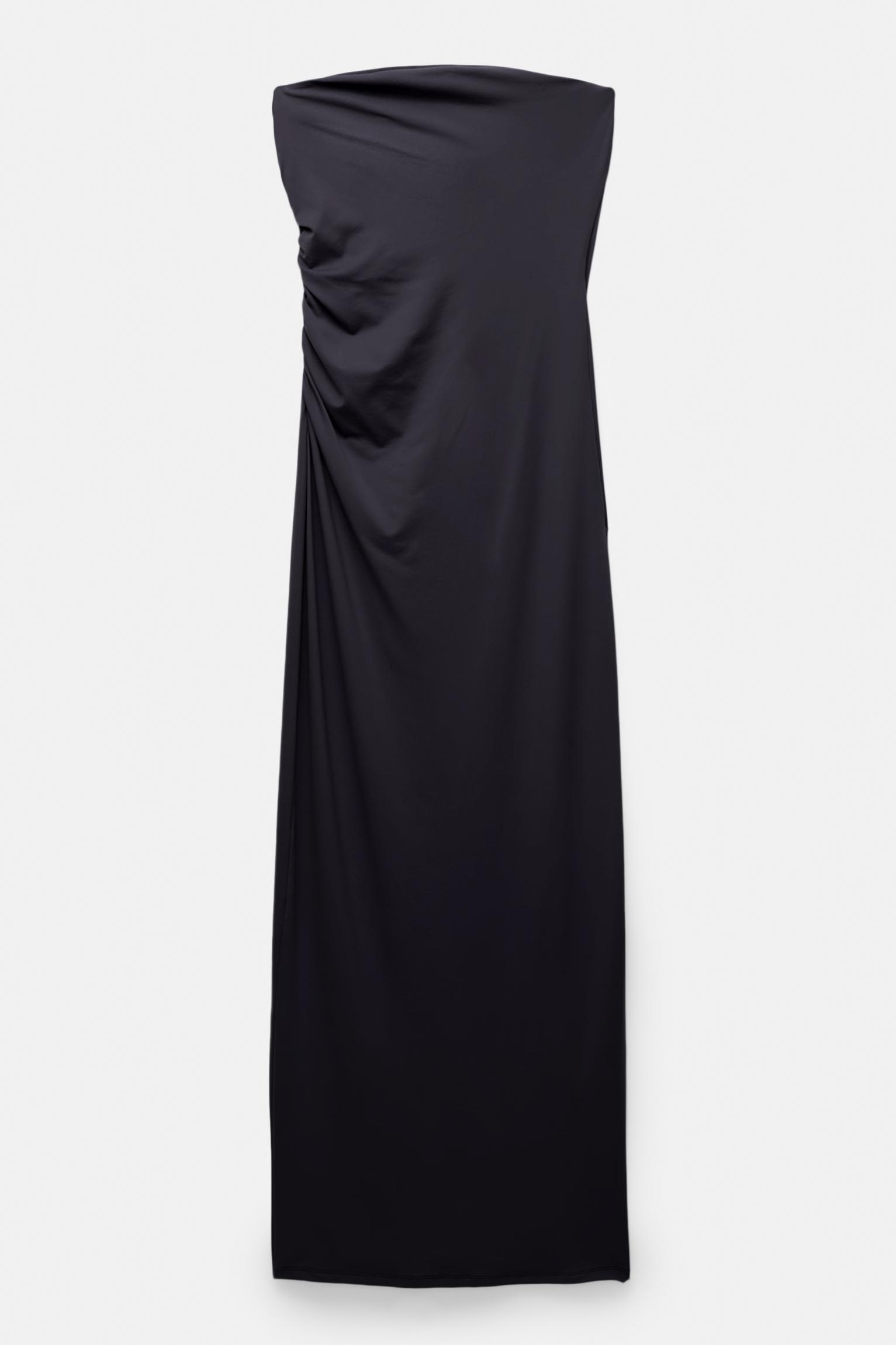 Strapless polyamide dress Product Image