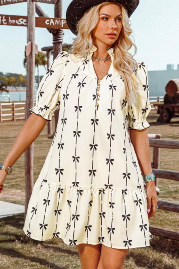 Cute Bowknot Dress Product Image