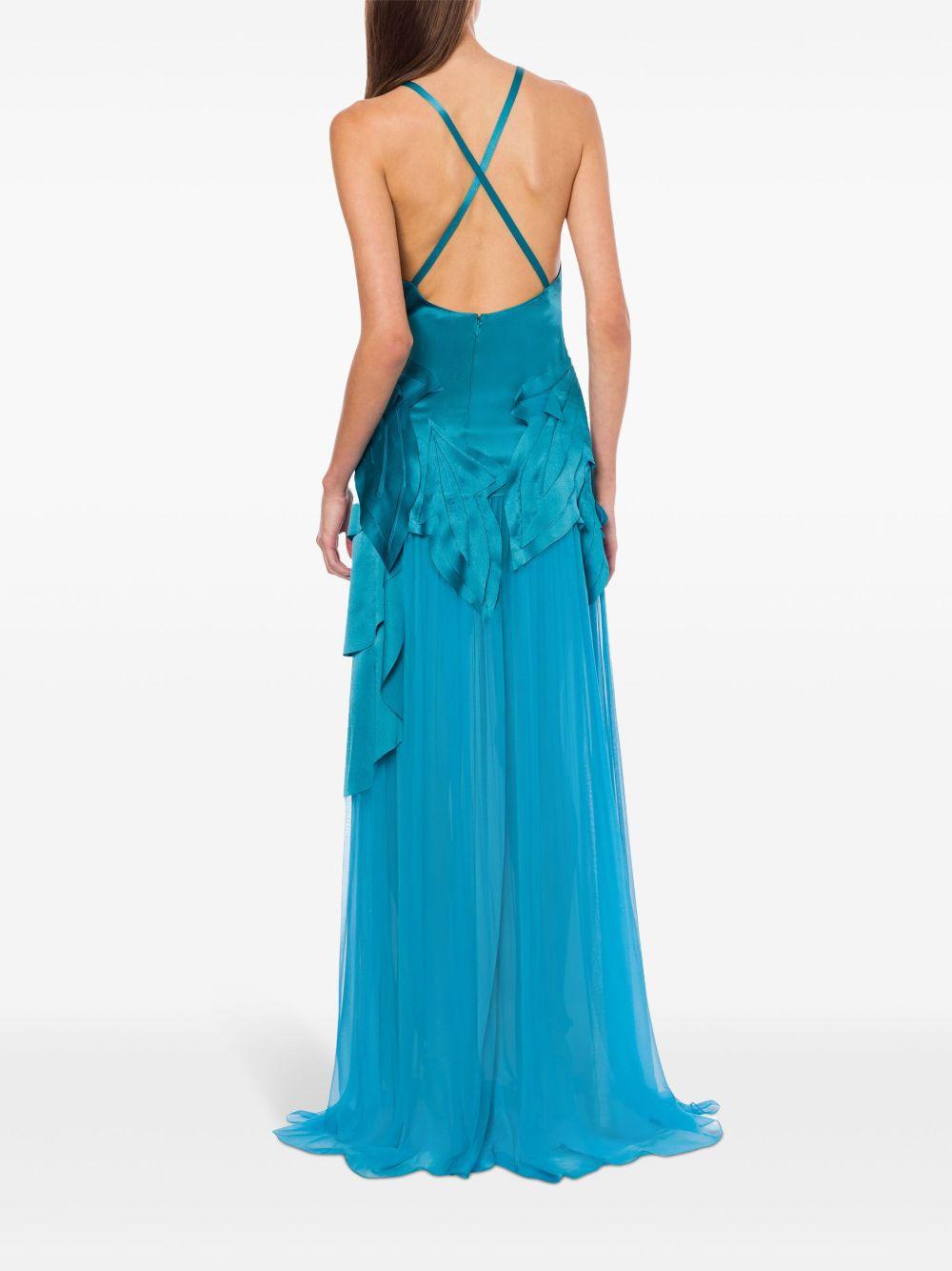 appliqué-detailed maxi dress Product Image