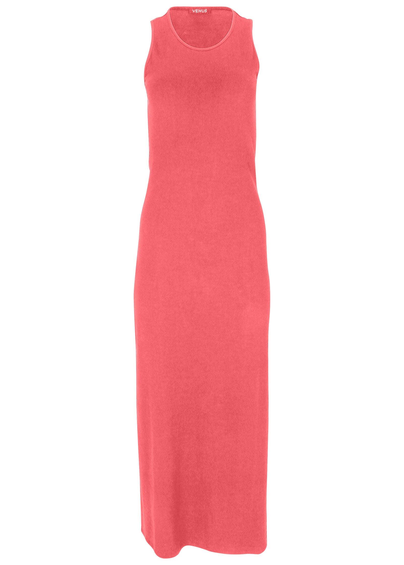 Tank Maxi Dress - Sugar Coral Product Image