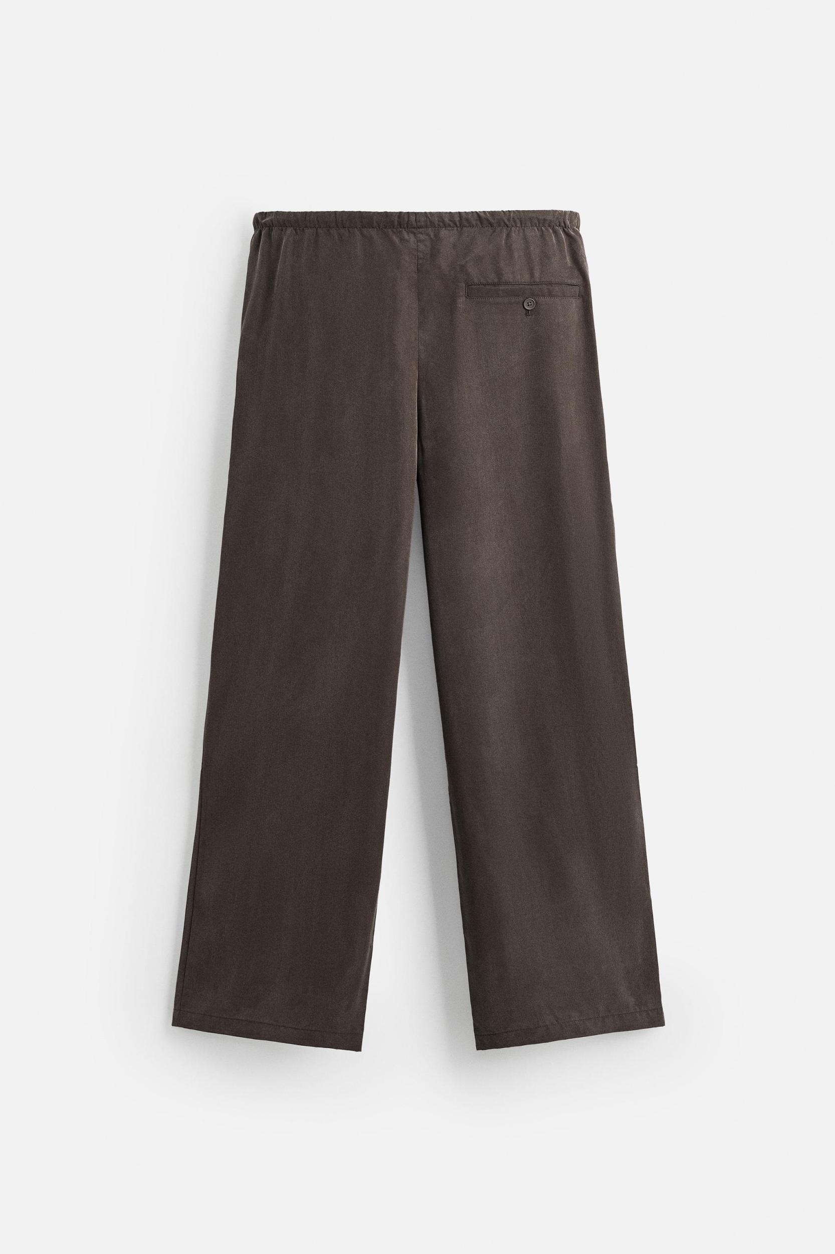 RELAXED FIT FLOWY PANTS Product Image
