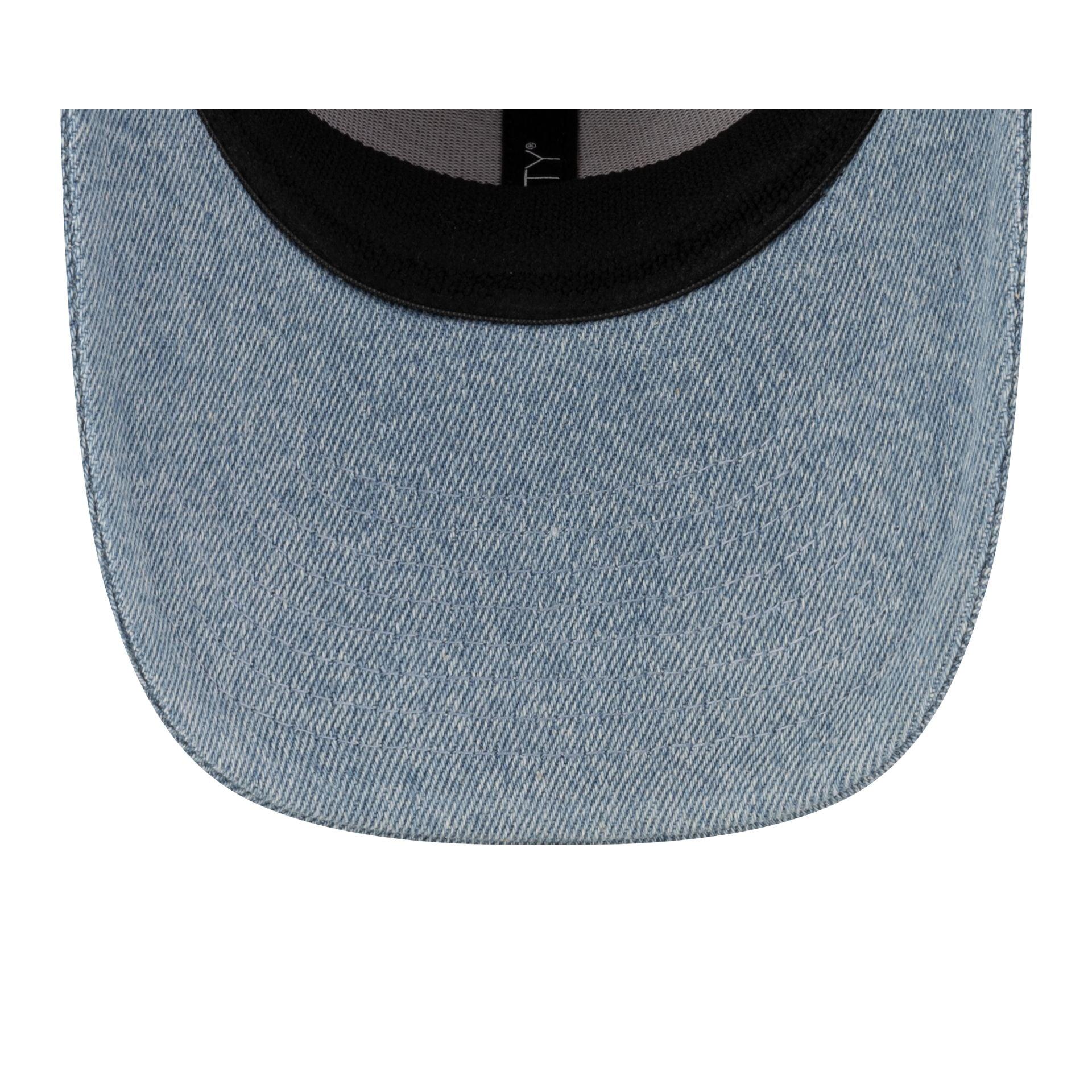 AC Milan Denim Visor 9FIFTY Stretch-Snap Hat Male Product Image