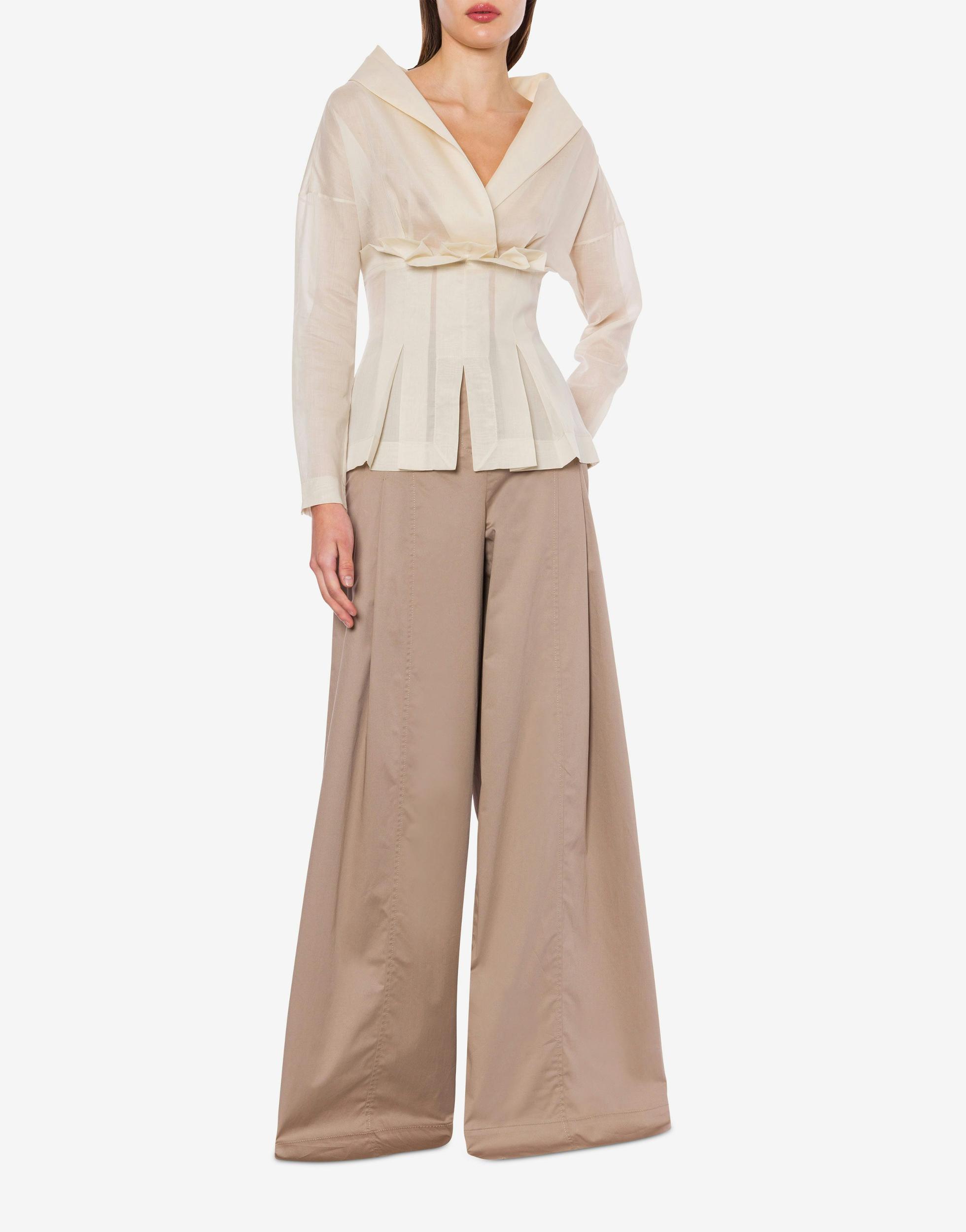 Organised muslin blouse Product Image