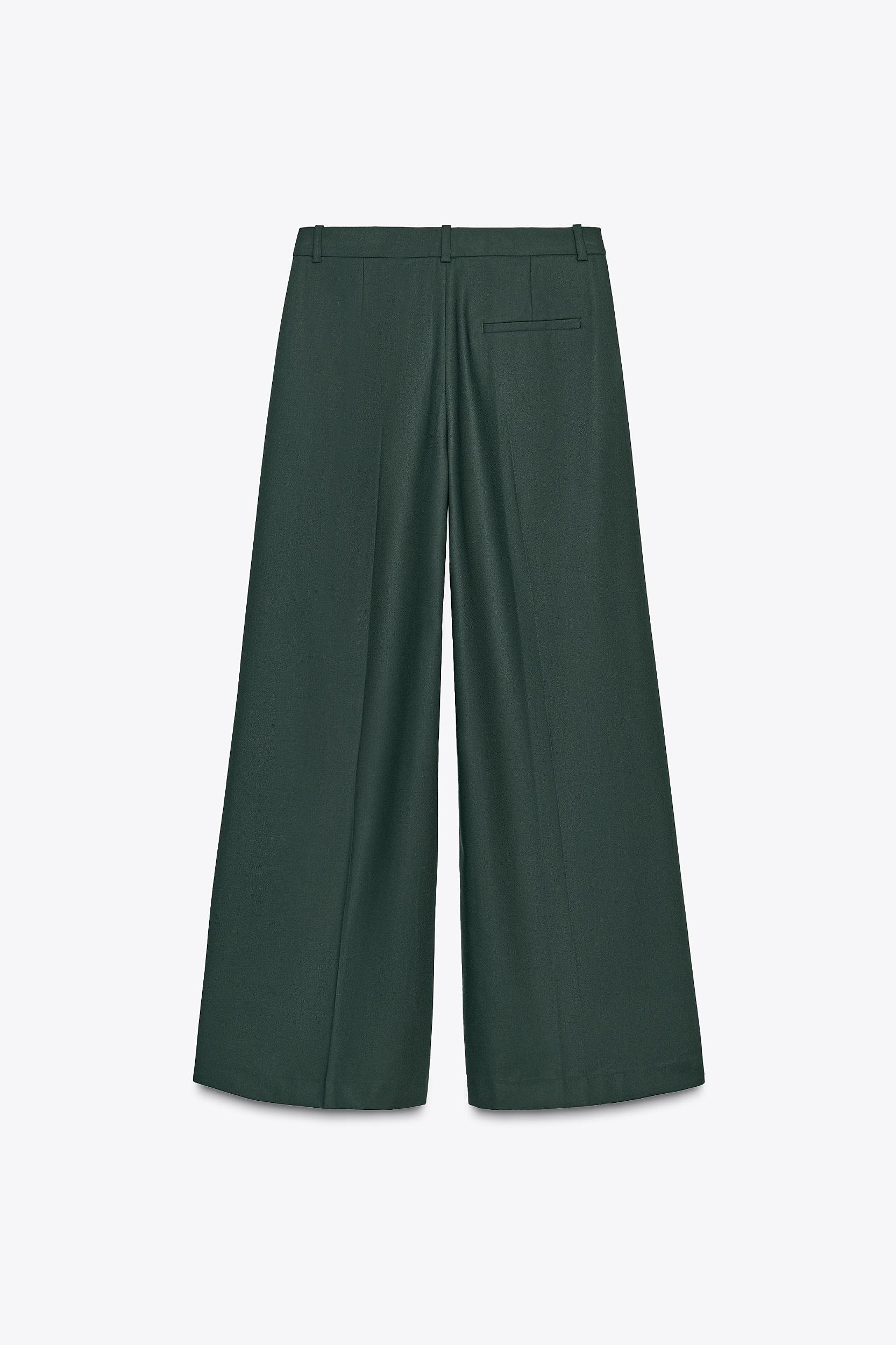 ZW COLLECTION PLEATED WIDE LEG PANTS Product Image