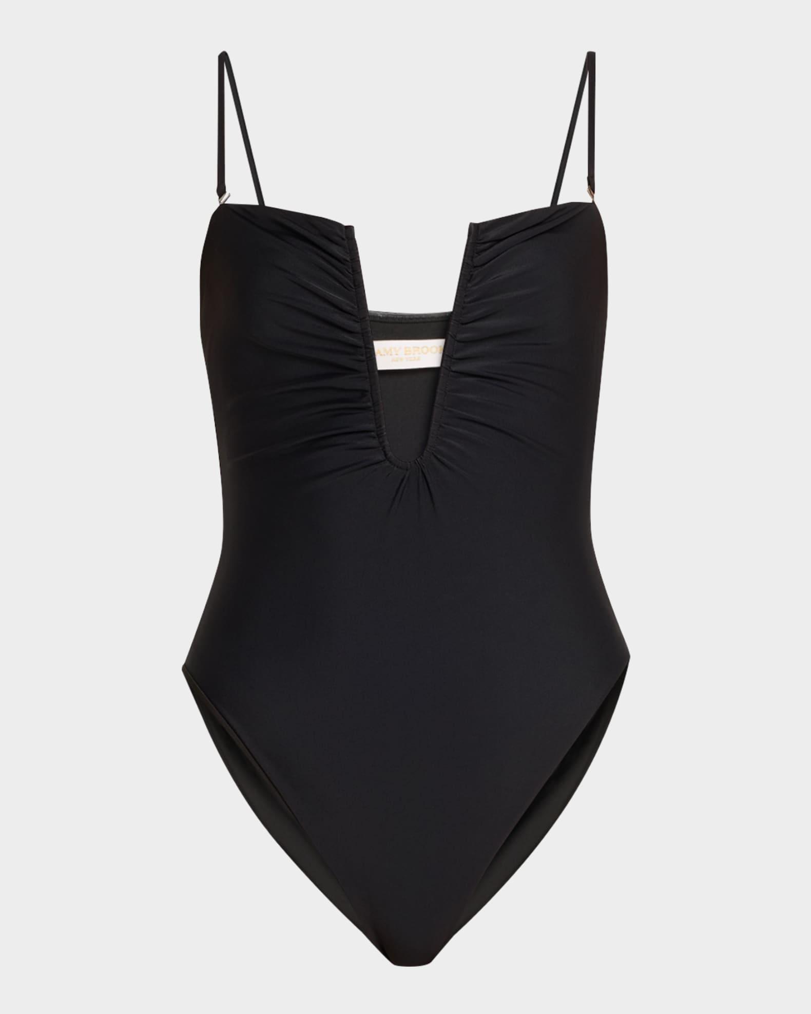 Bianka Plunging One-Piece Swimsuit Product Image