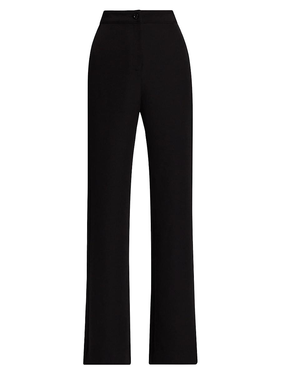 Womens Nicole Stretch-Denim Flare Pants Product Image