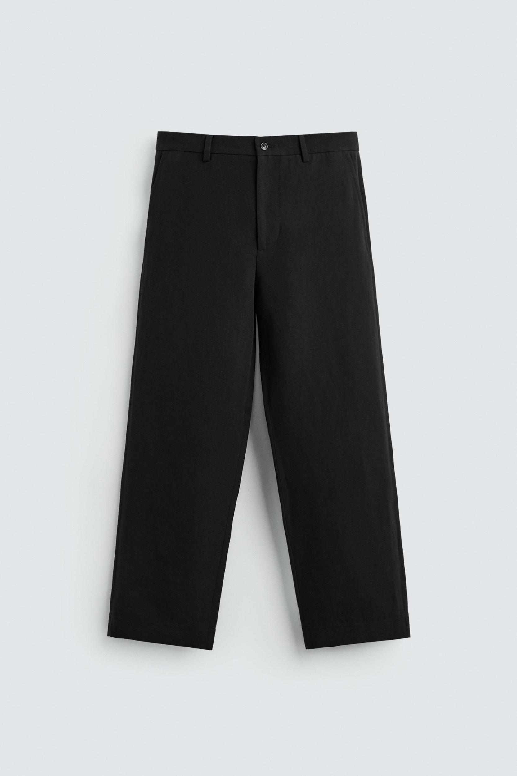 COTTON - LINEN SUIT PANTS Product Image