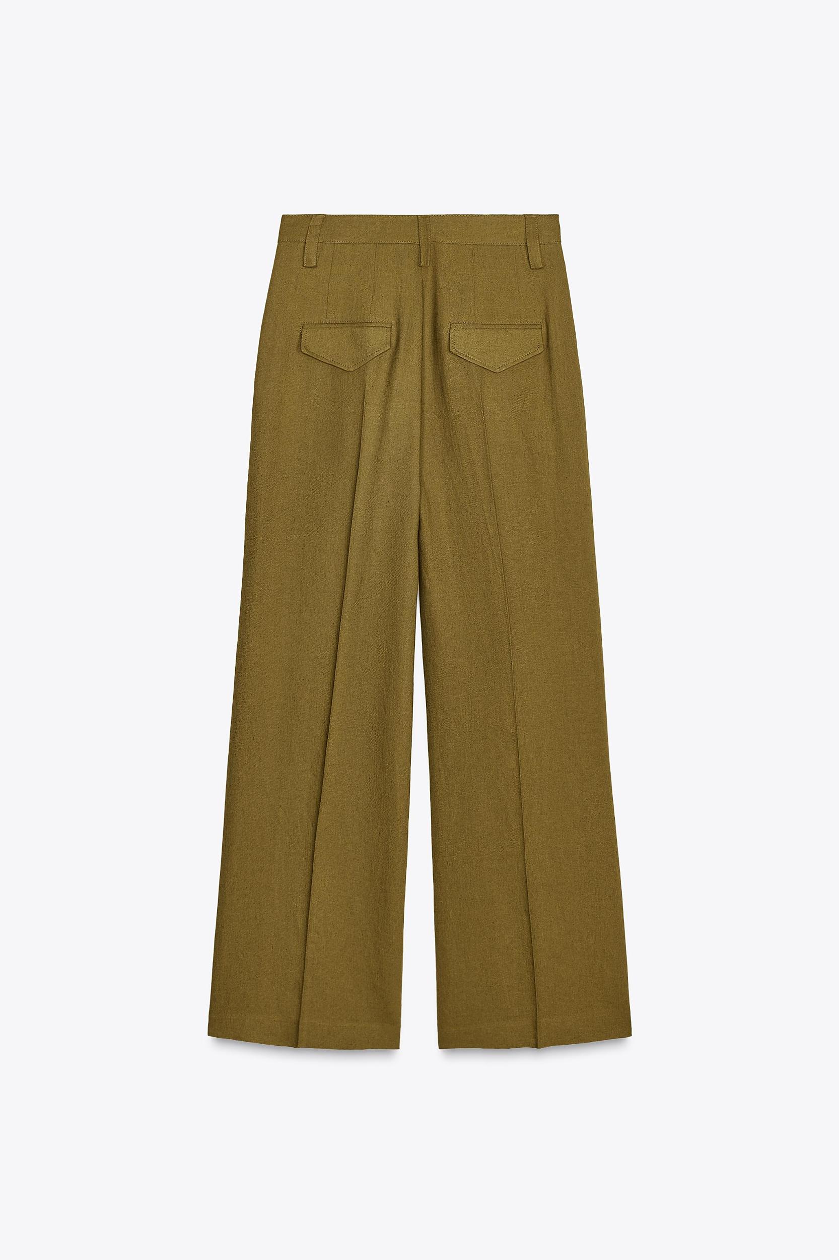 LINEN BLEND BOMBER JACKET ZW COLLECTION Product Image