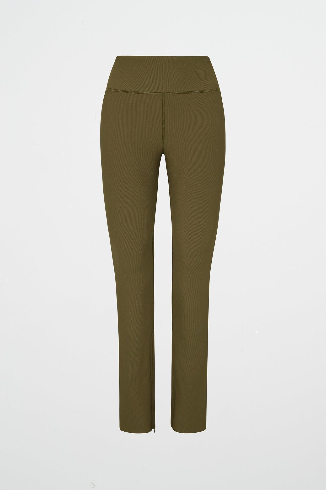 Zip Hem Full Length Legging 205 Product Image
