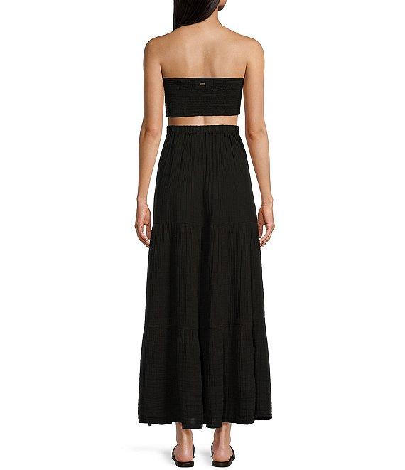 Rip Curl Premium Surf Strapless Open Cut Out Back Maxi Dress Product Image