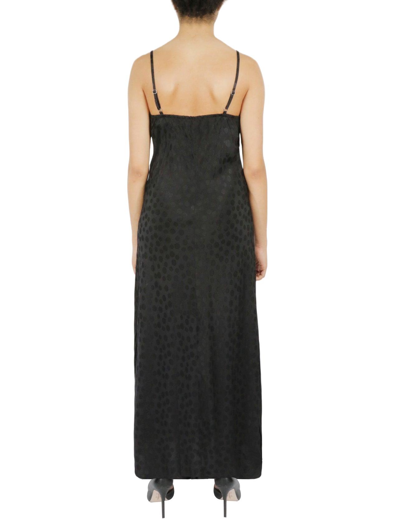 Tonal Patterned Charmeuse Dress Product Image