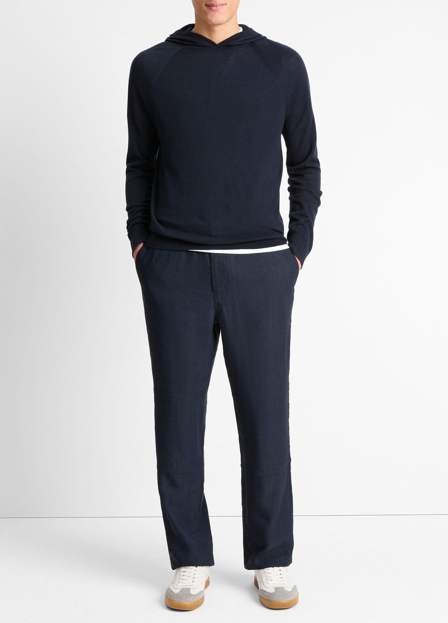 Featherweight Merino Wool-Cashmere Hoodie Product Image