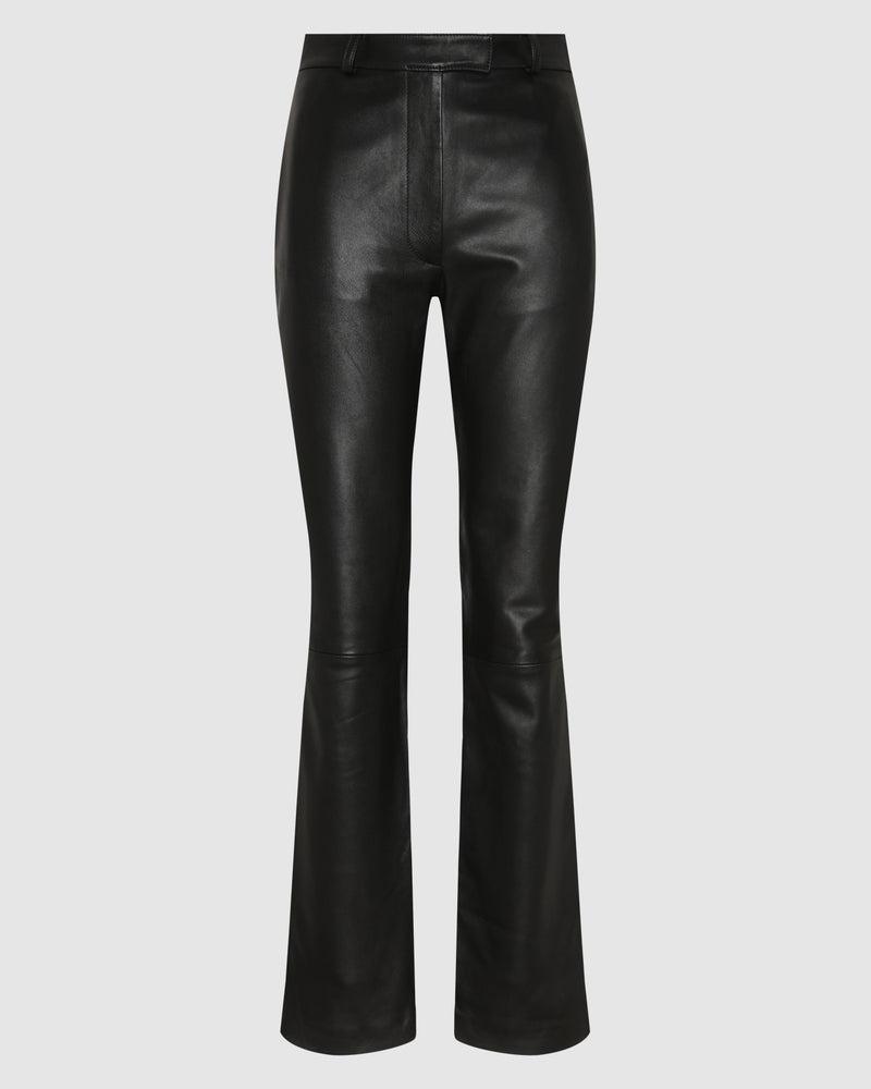 Italian Leather Stovepipe Pant Product Image