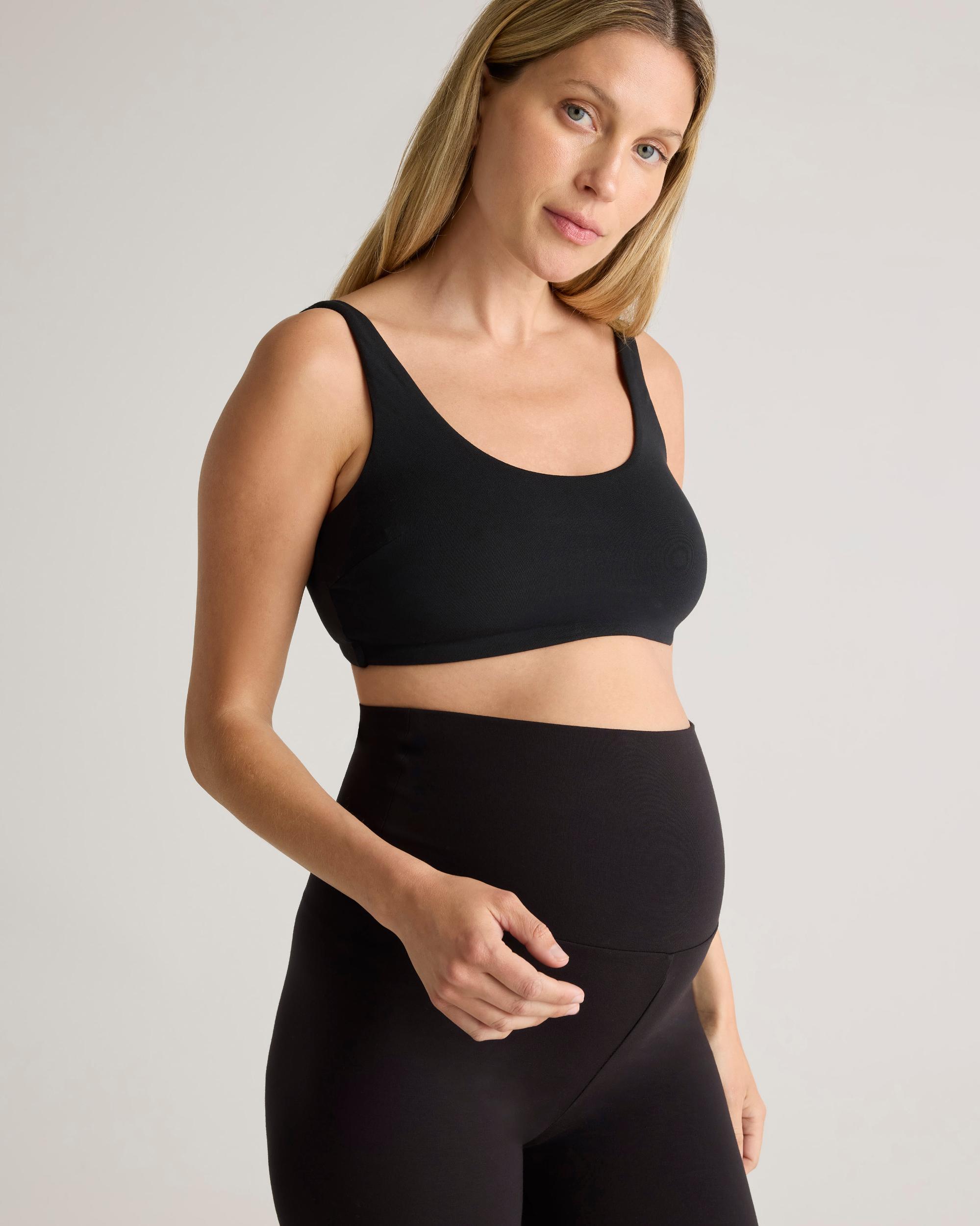 Quince | Women's Bamboo Jersey Maternity Bike Short Size XS Product Image