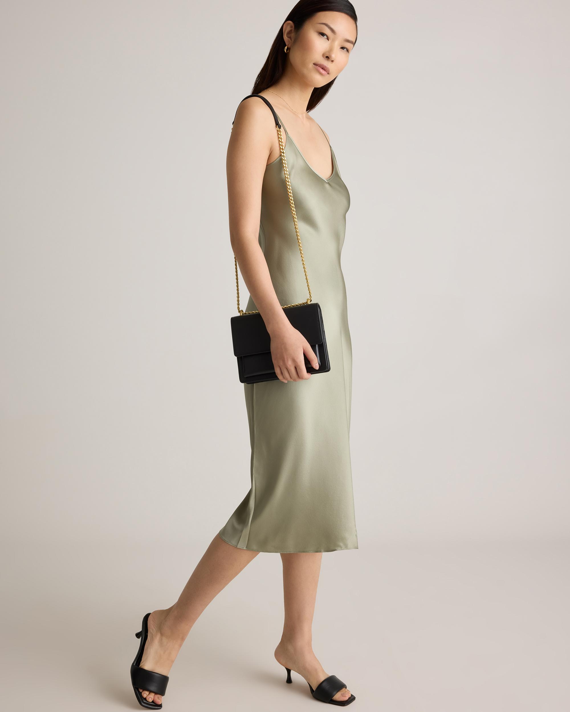 Quince | Women's Slip Dress Size XL, Silk Product Image