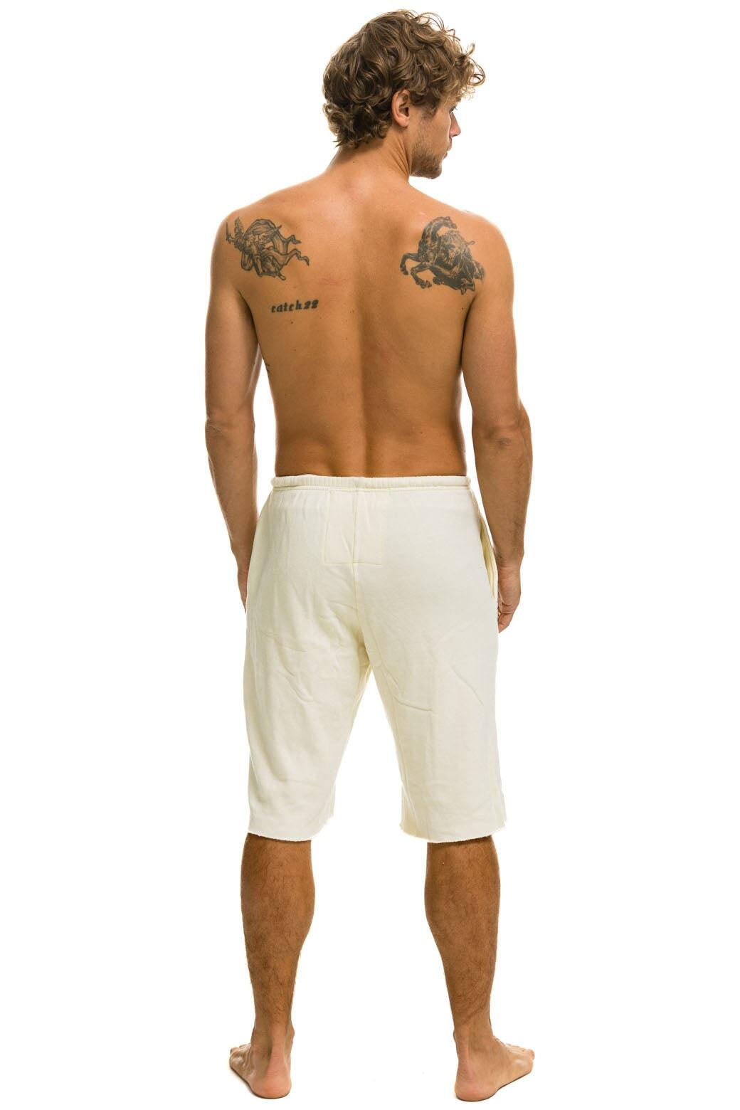 MEN'S LOGO SWEATSHORTS - VINTAGE WHITE Male Product Image