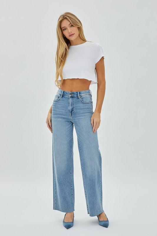 Logan High Waist Dad Jean Product Image