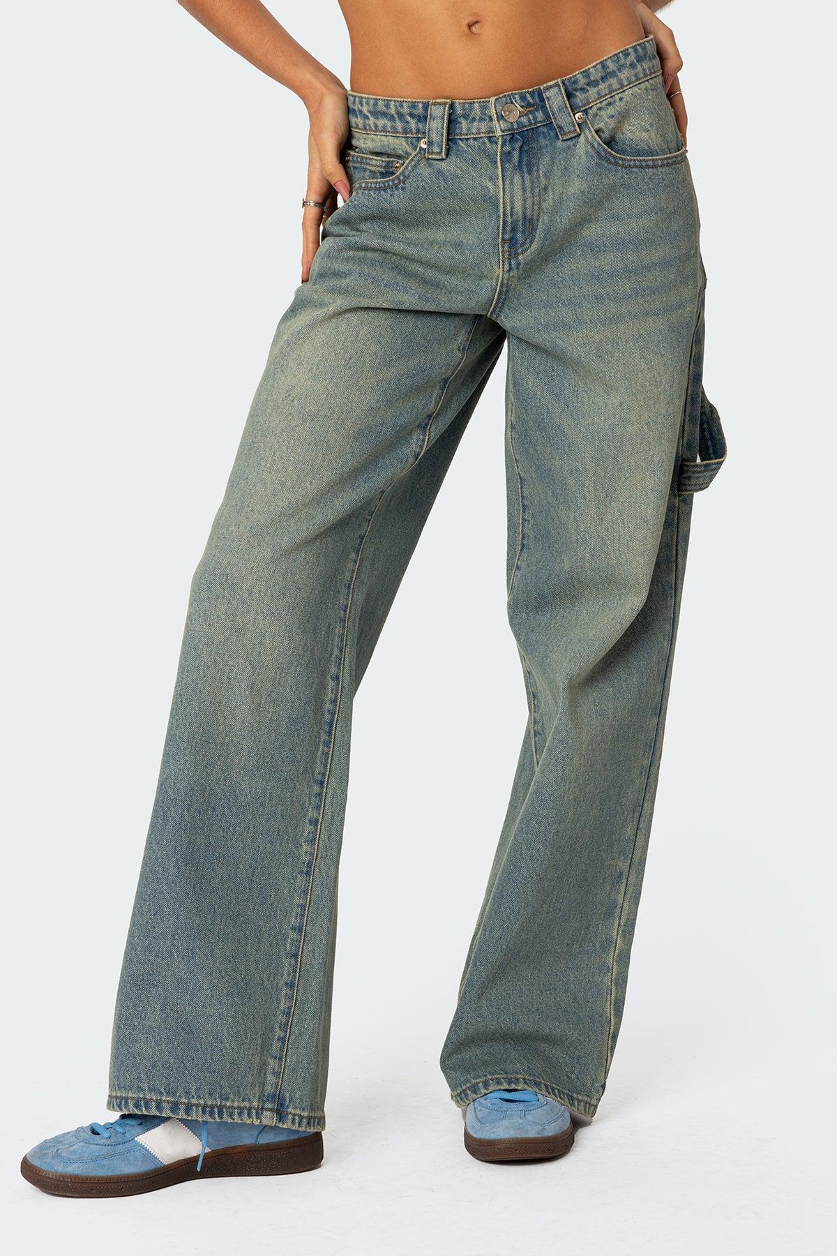 Carpenter Low Rise Baggy Jeans Product Image