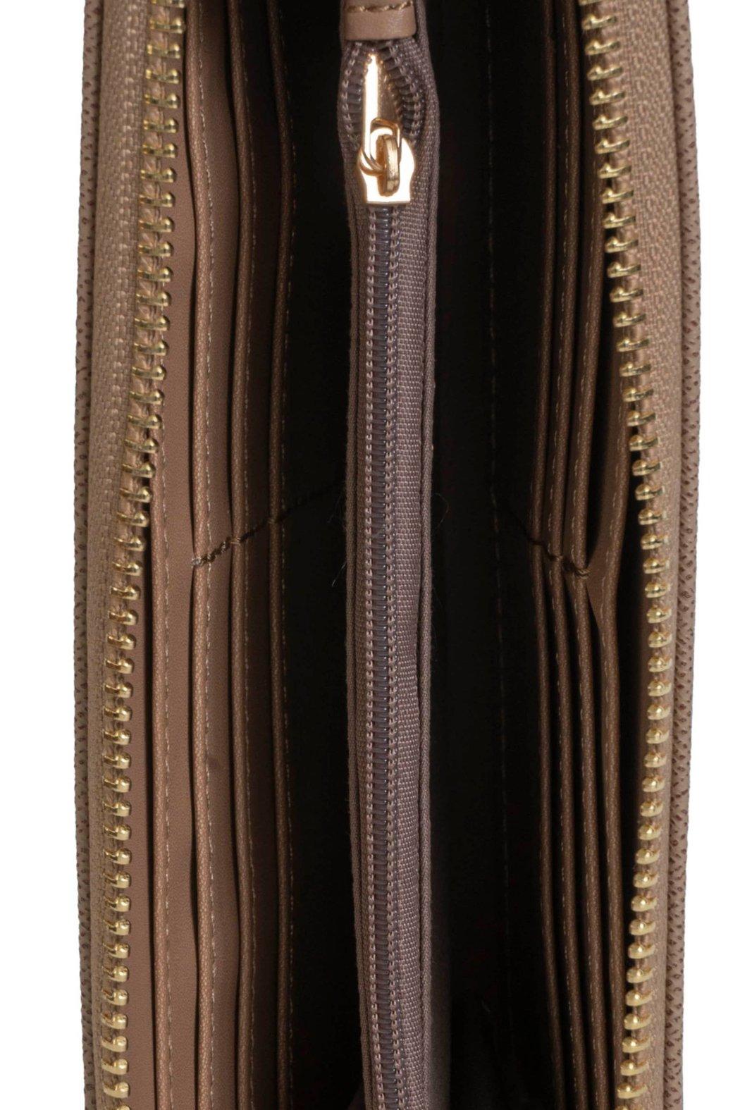 Ellen Tracy Saffiano Zip Around Wristlet Wallet Product Image
