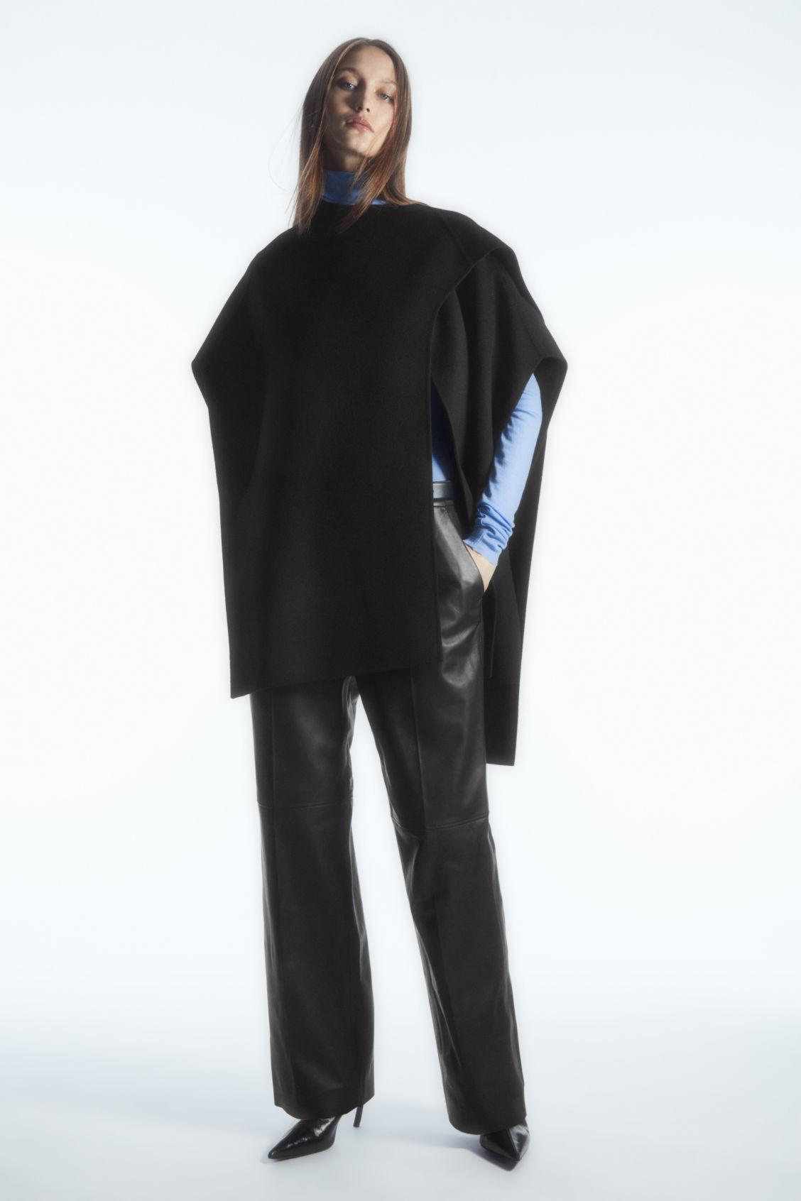 WOOL-BLEND CAPE Product Image