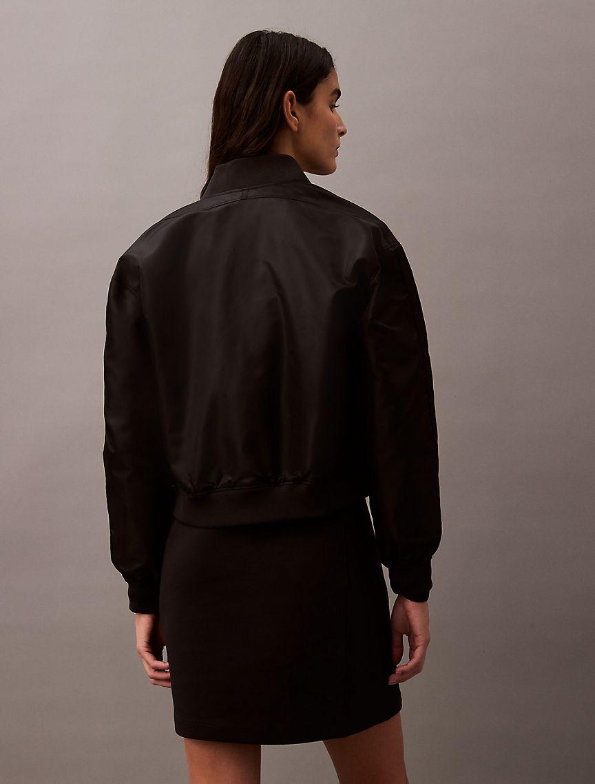 Nylon Bomber Jacket Product Image