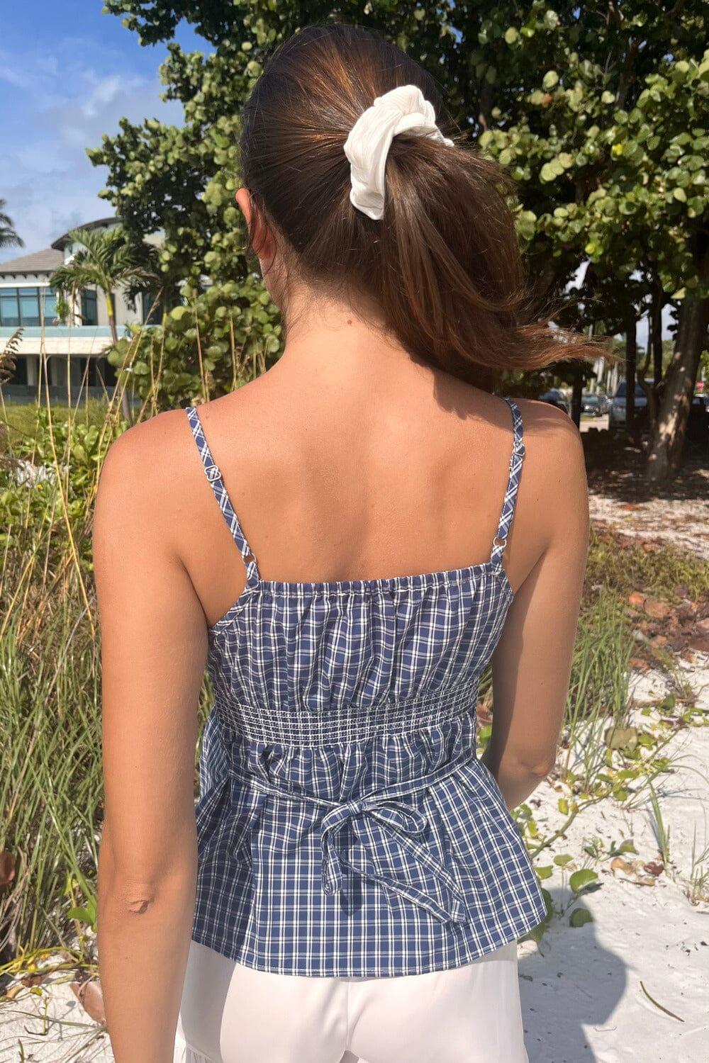 Tiffany Gingham Tank Product Image