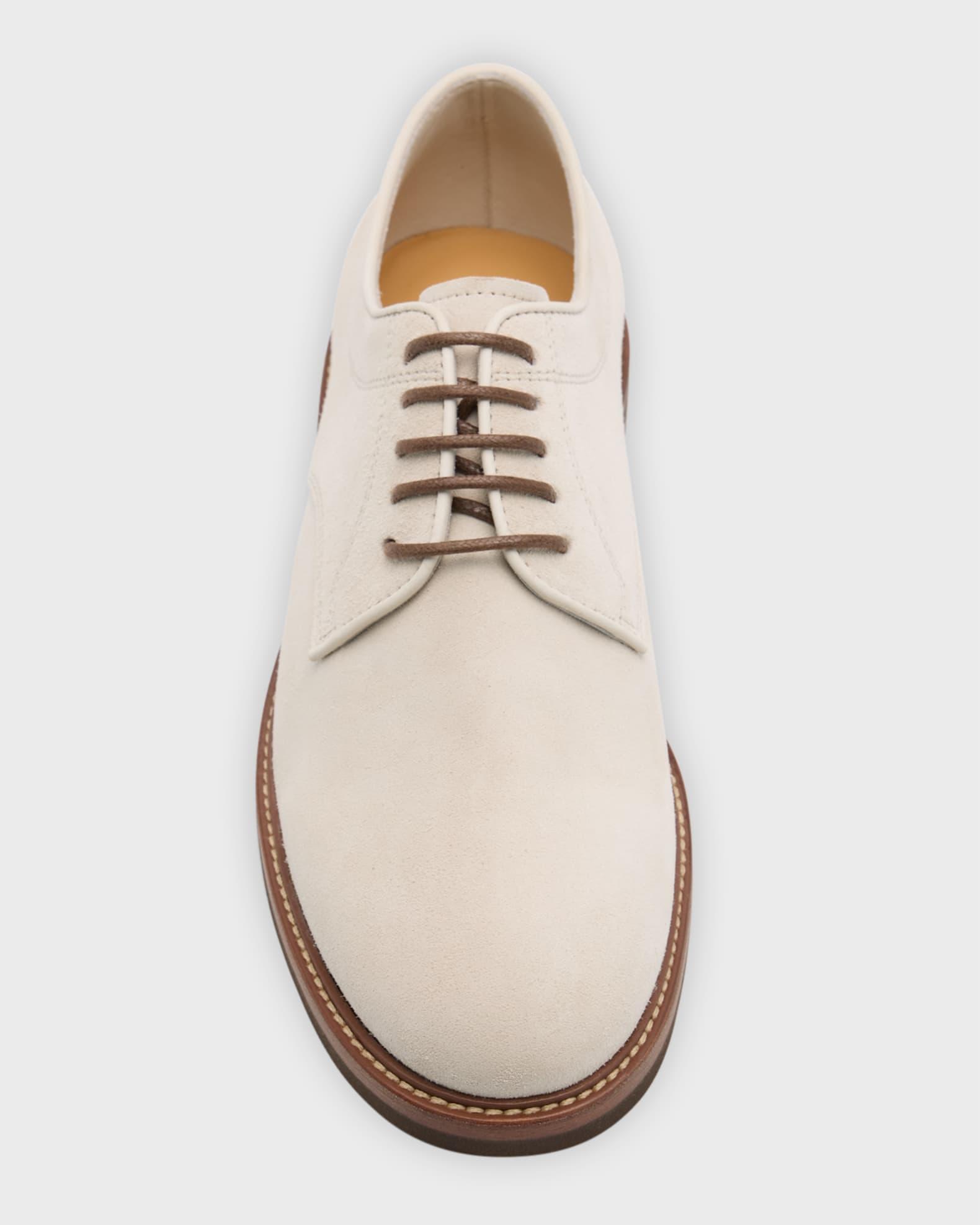 Men's Suede Derby Shoes Product Image