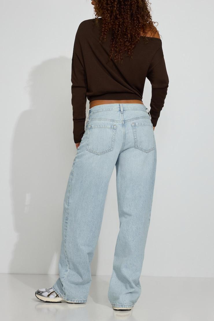 Low Rise Baggy Jeans Product Image