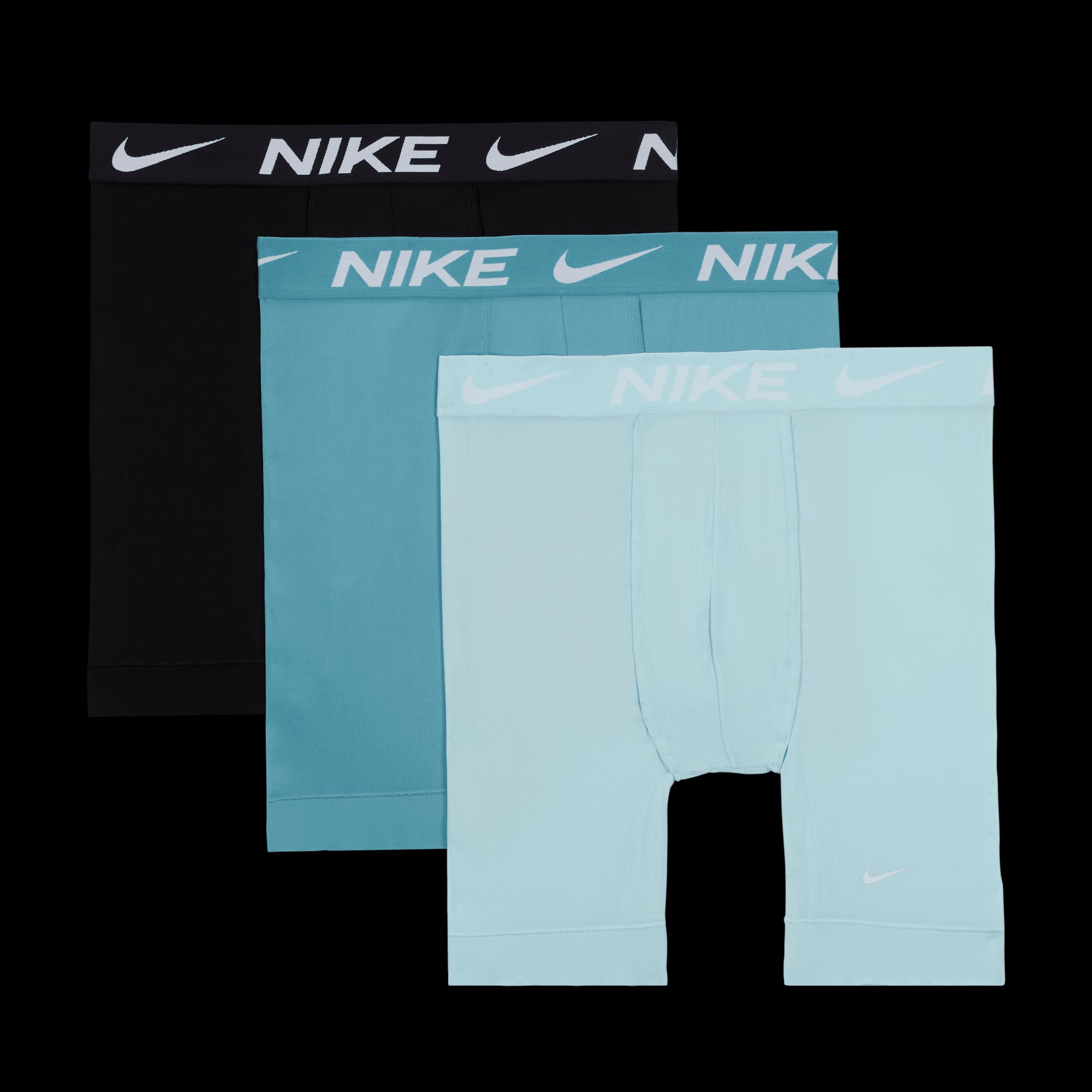 Nike Mens Essential Micro Dri-FIT Boxer Briefs (3-Pack) | KE1157-456 Product Image