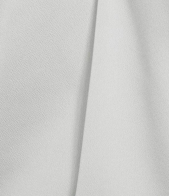 Ming Wang Plus Crepe De Chine Scoop Neck Sleeveless Tank Product Image