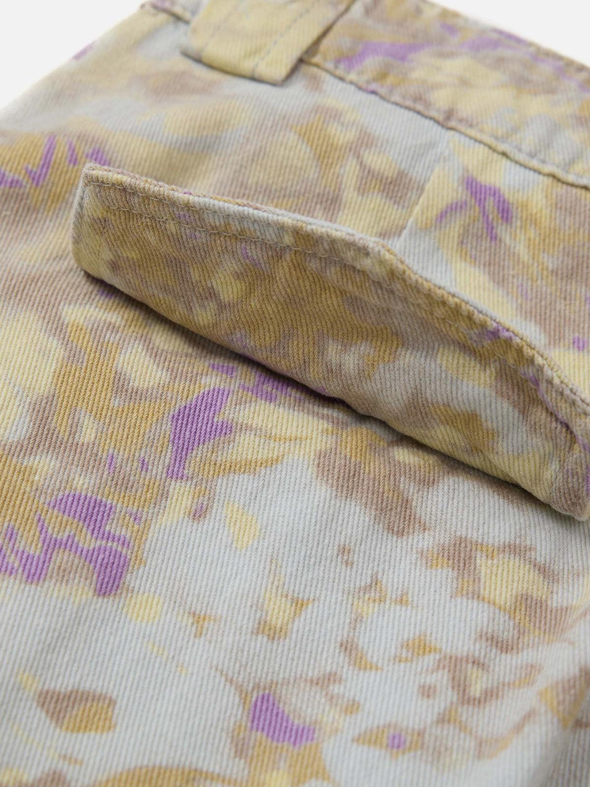 Aelfric Eden Multi Pocket Camouflage Cargo Pants Product Image