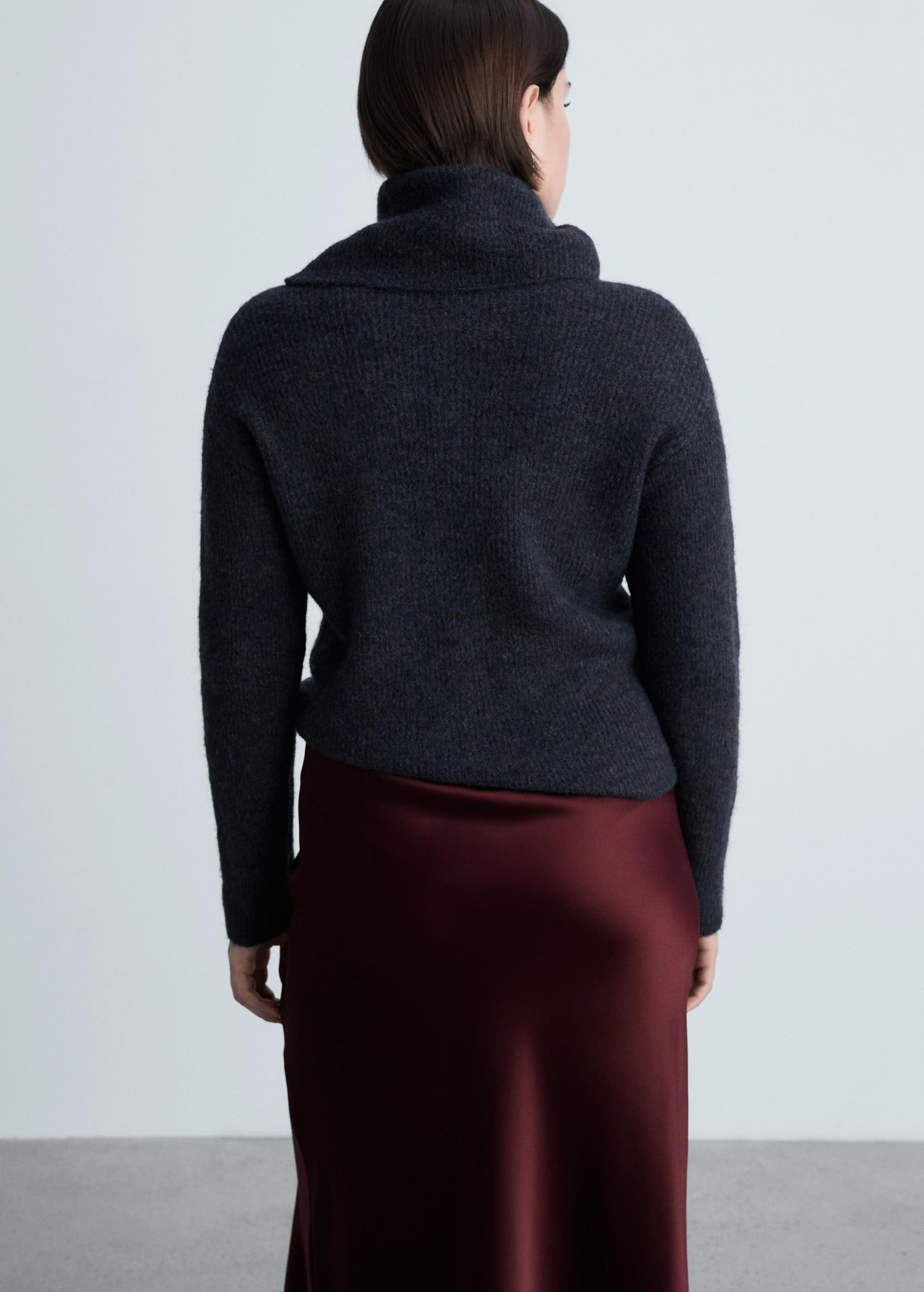 Midi satin skirt - Women | MANGO USA Product Image