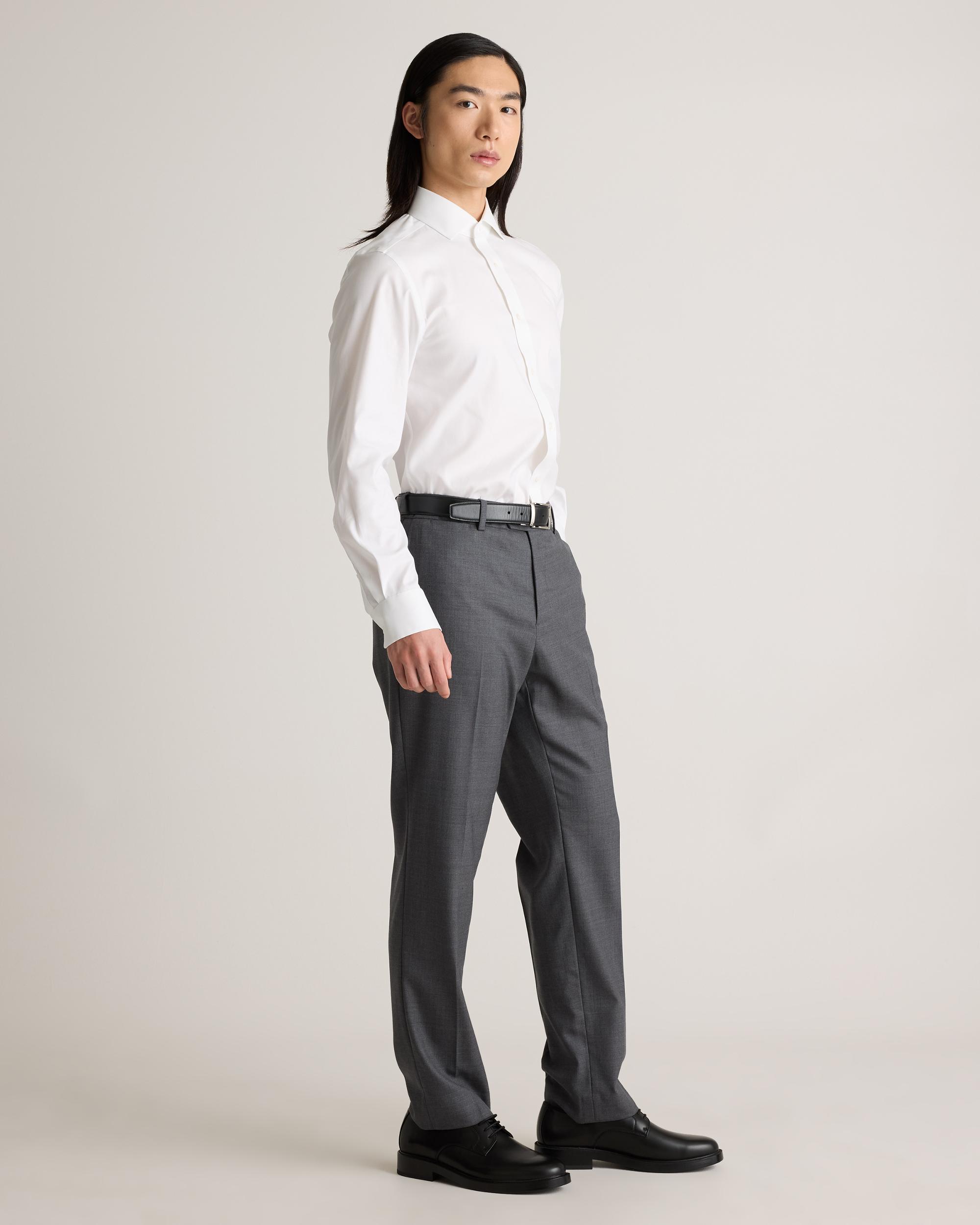 Quince | Men's Oxford Non-Iron Dress Shirt Organic Cotton Product Image
