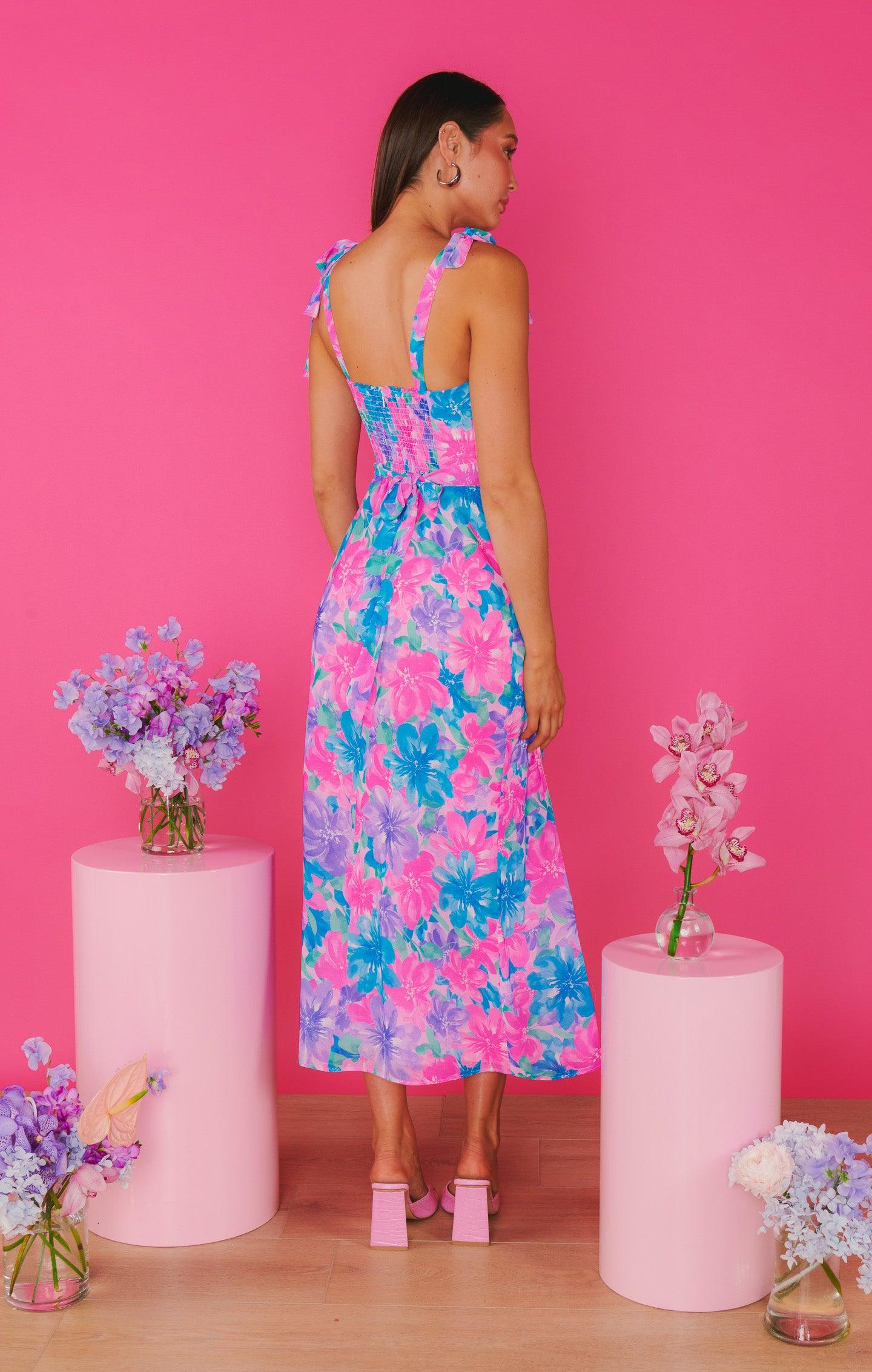 Willow Midi Dress ~ Garden Party Girly Product Image
