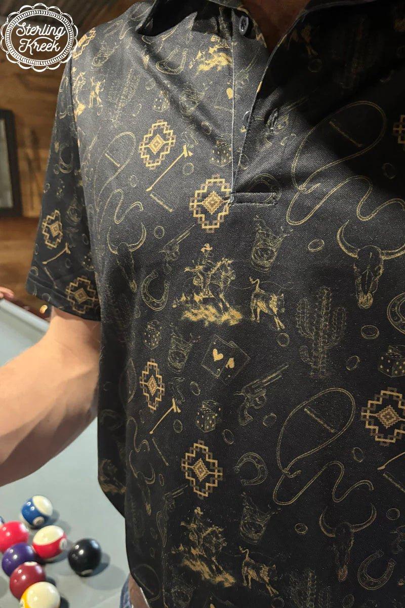 Sterling Kreek The Gambler Polo Shirt Male Product Image