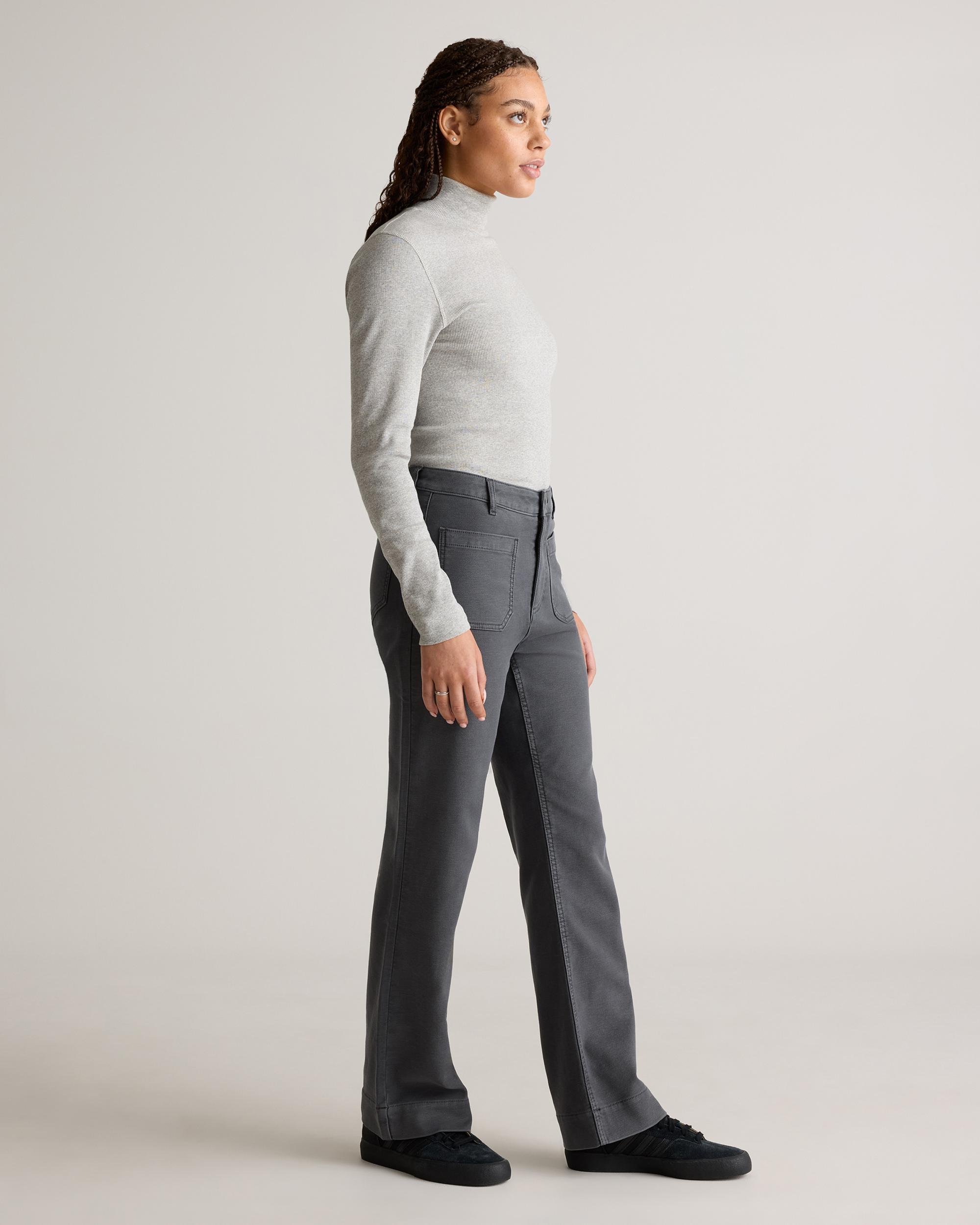 Quince | Women's French Terry Wide Leg Pants Cotton Product Image