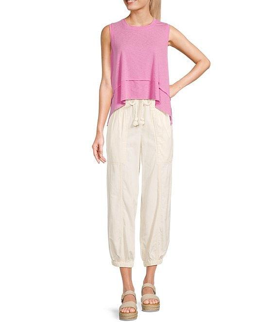 C&V Chelsea & Violet Sleeveless Shark Bite Tank Product Image