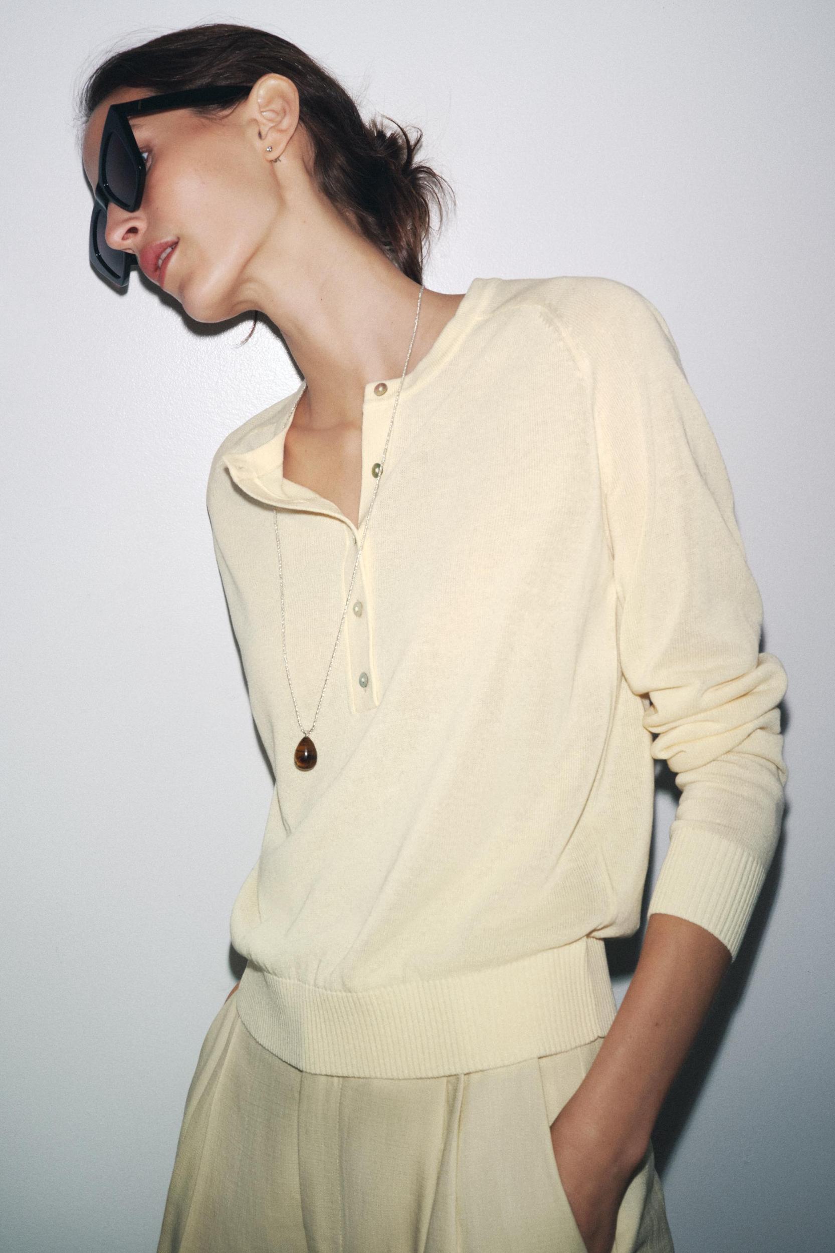 BASIC KNIT SWEATER Product Image