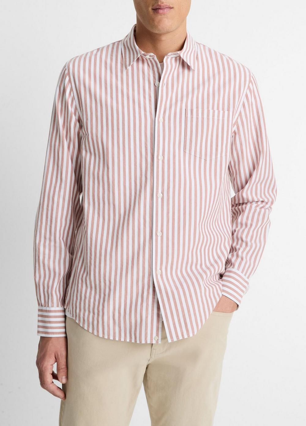 Hermosa Stripe Button-Front Shirt Product Image