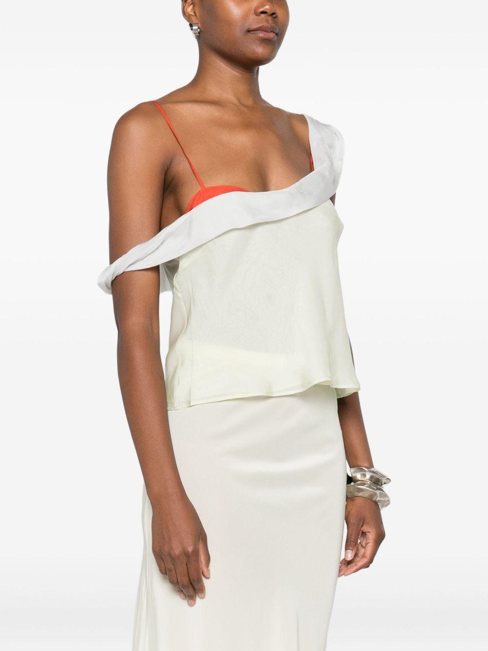 Palma off-shoulder ruffled top Product Image