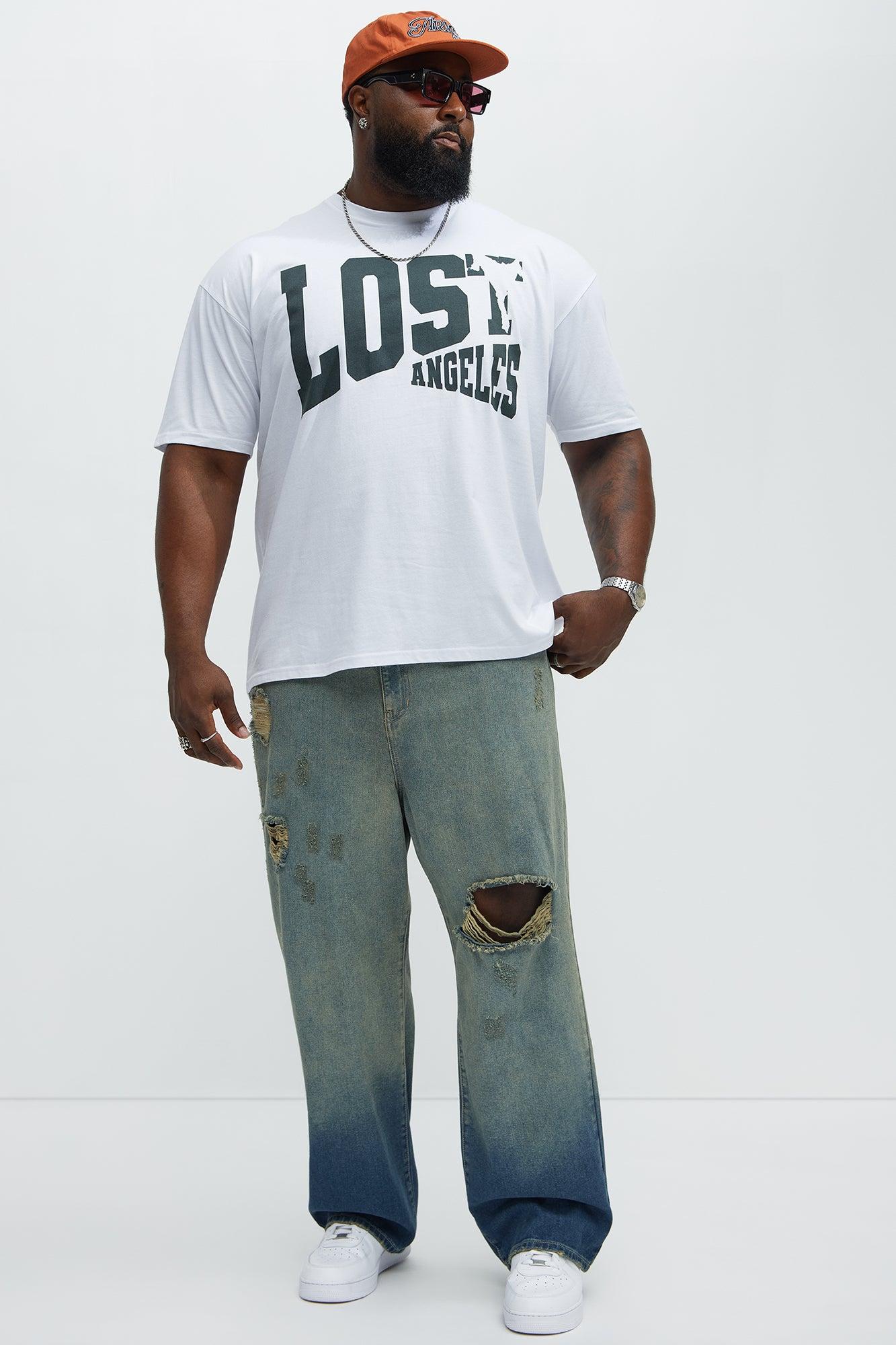 Lost Angeles And Found Grace Short Sleeve Tee - White Product Image