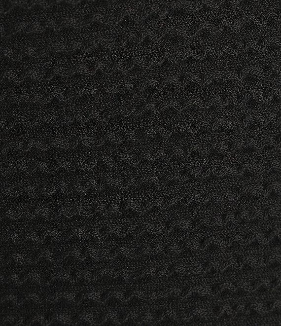 Moa Moa Crewneck Ruffle Short Sleeve Top Product Image