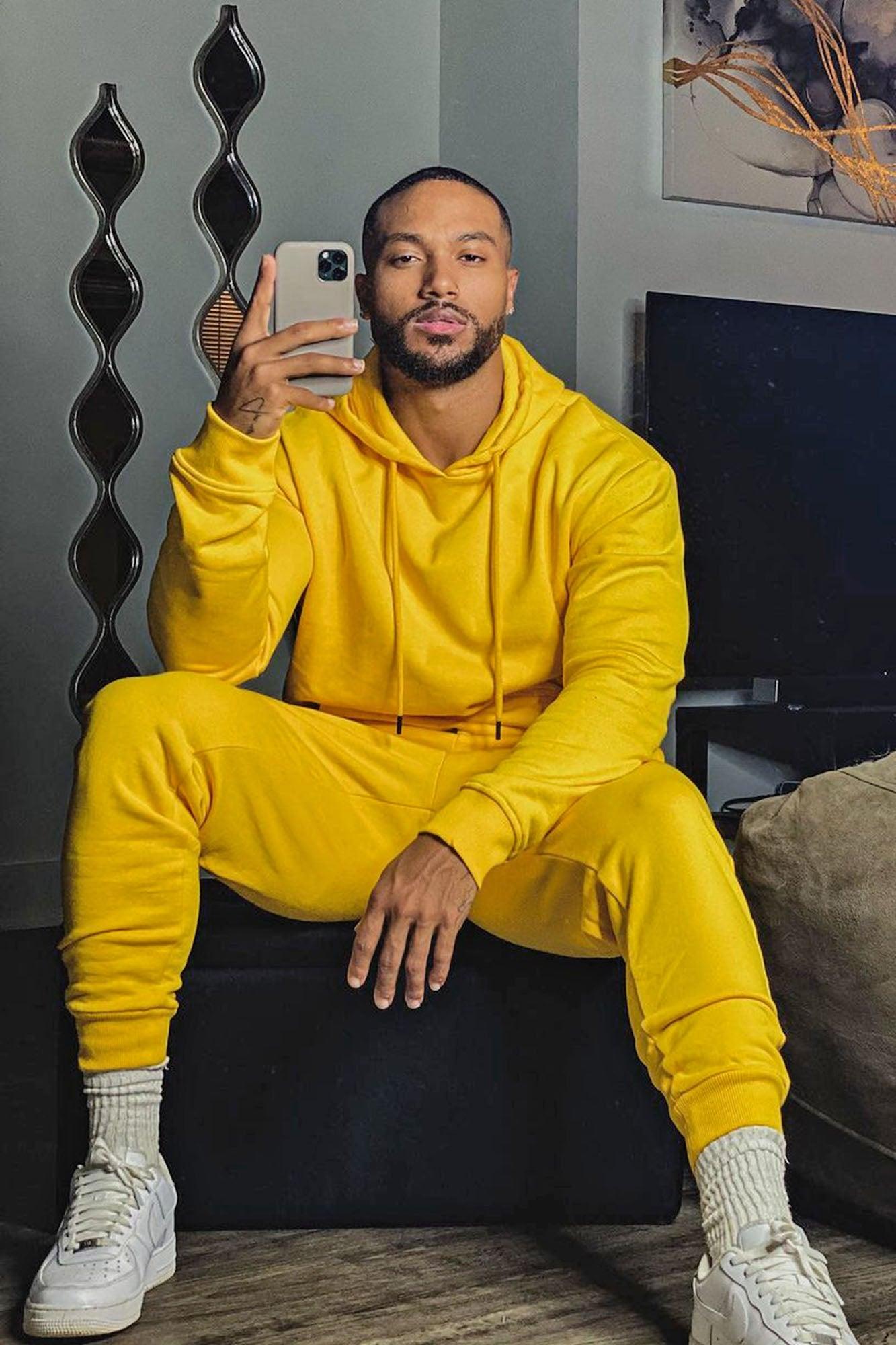 Tyson Hoodie - Yellow Product Image