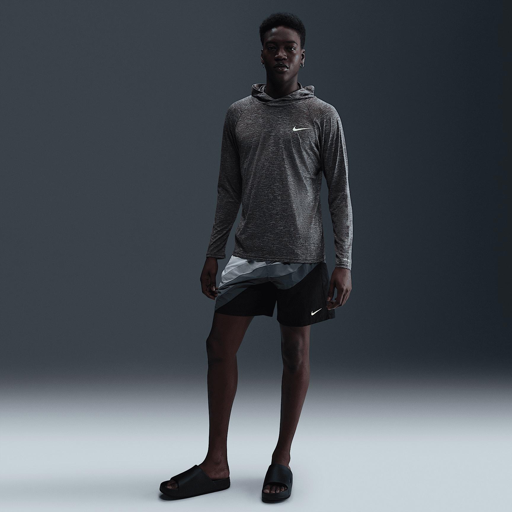 Nike Men's Swim Hydroguard Long-Sleeve Hooded Top Product Image