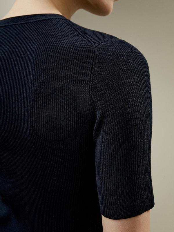 Essential Silk Knit Top Product Image