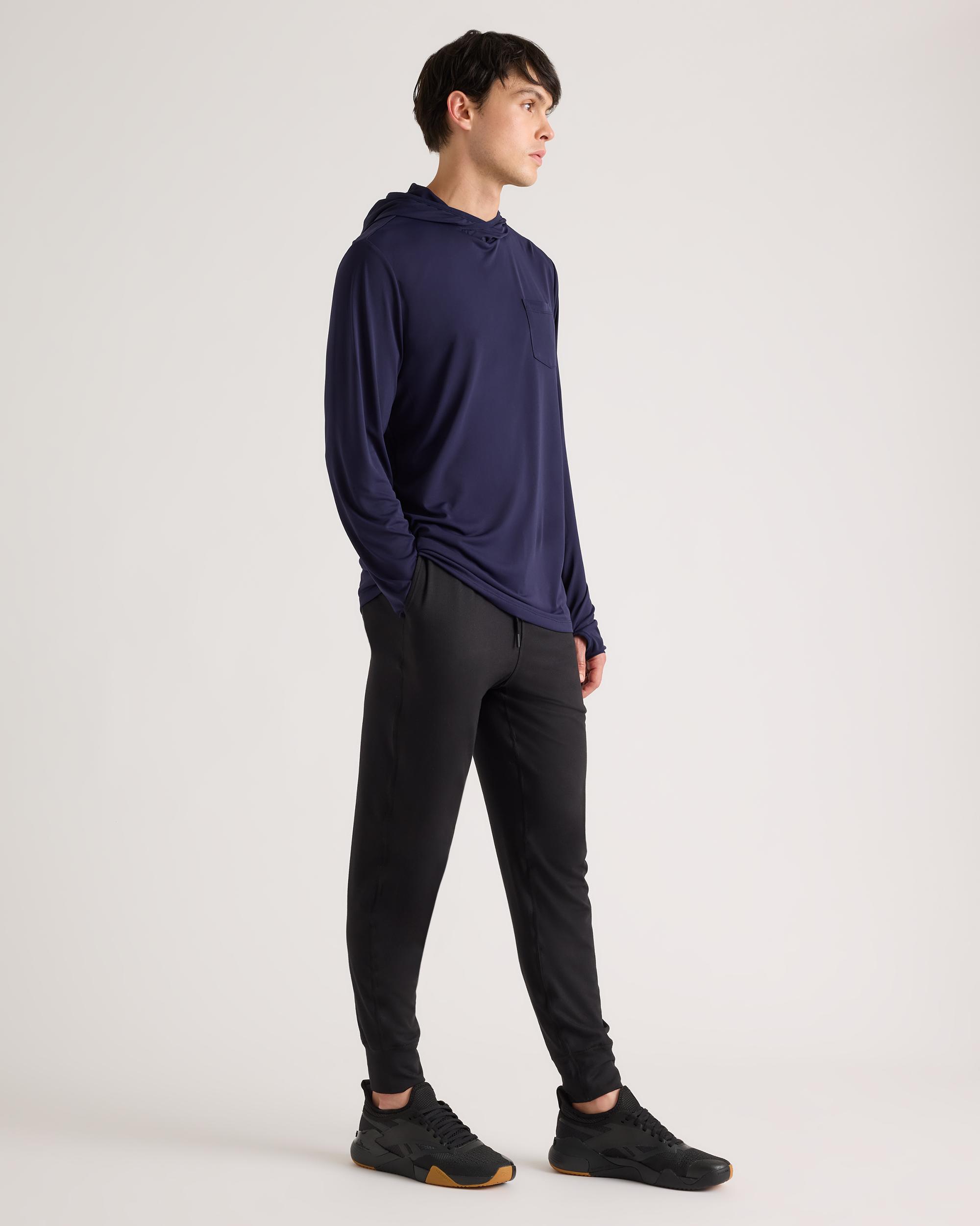 Quince | Men's Ultra-Light Performance Hoodie Recycled Polyester Product Image