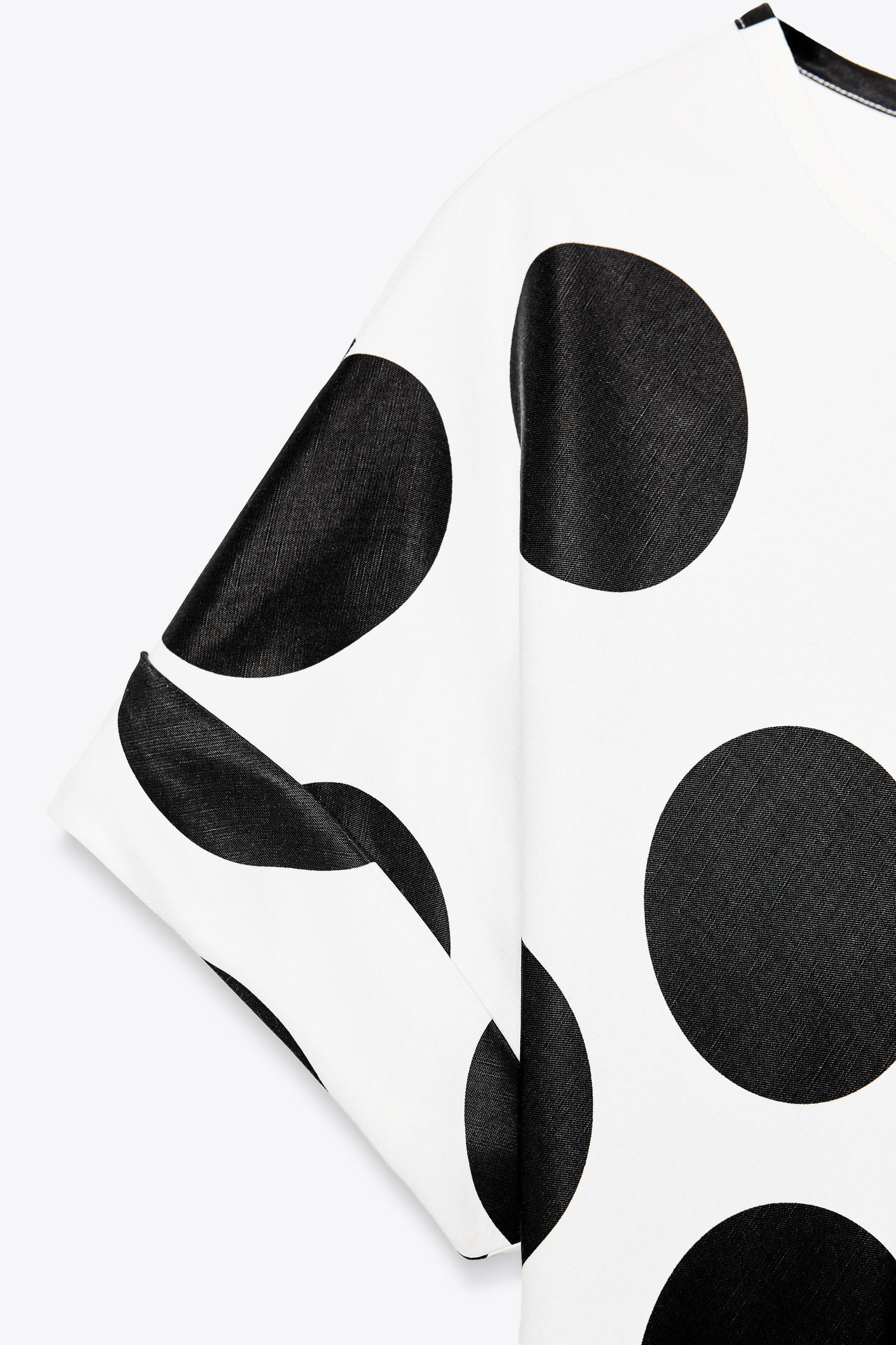 POLKA DOT TOP ZW COLLECTION Product Image